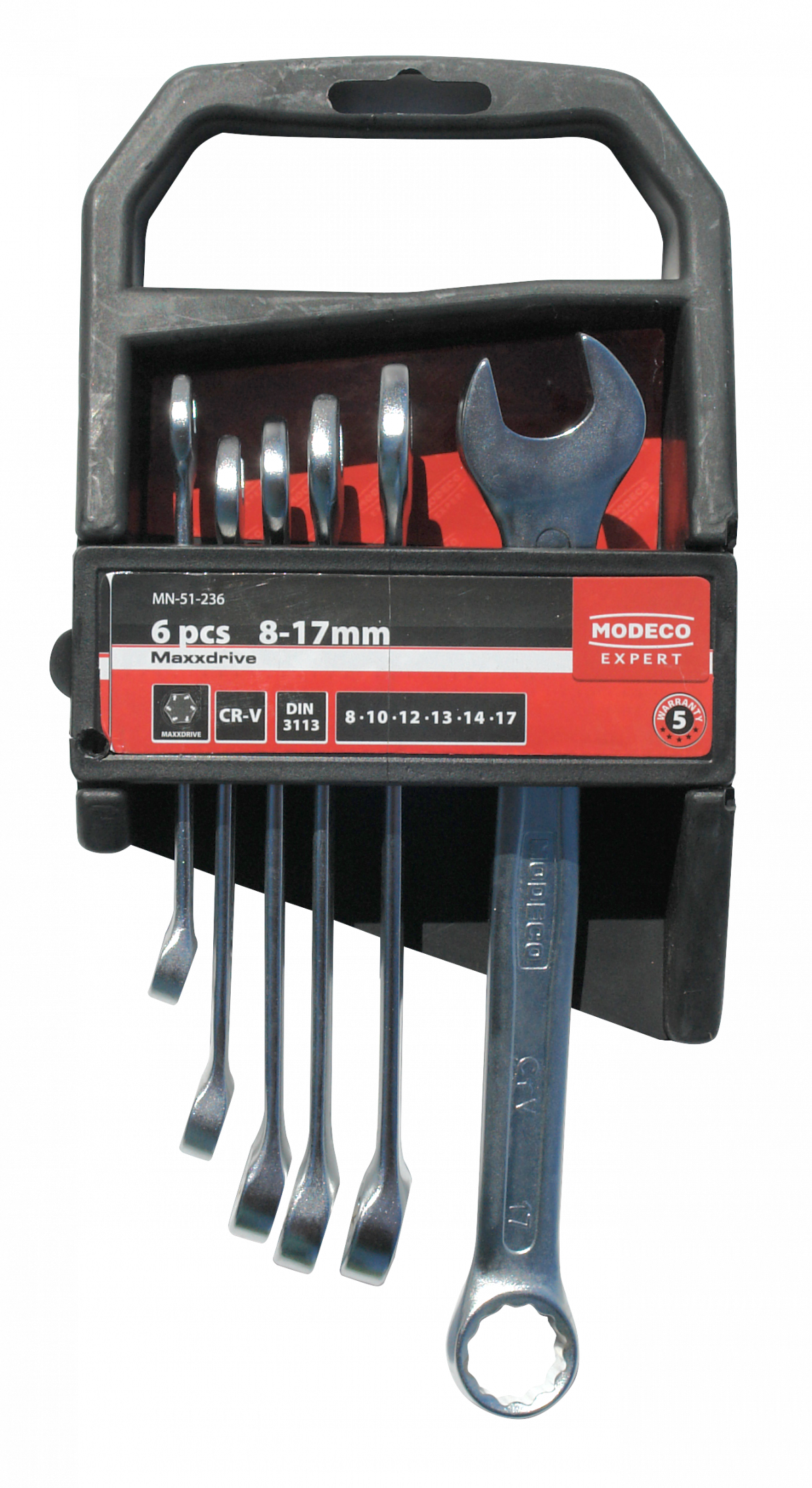 MN-51-236 Open-end box wrench set 6 pcs
